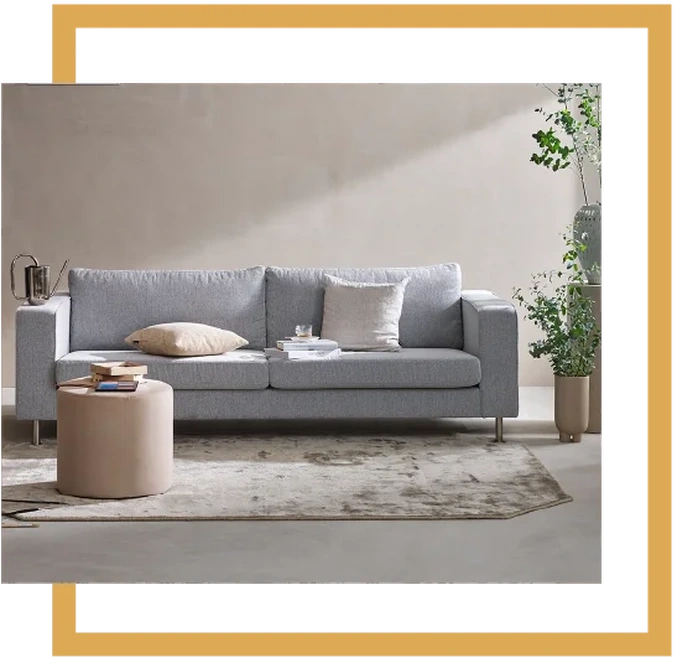 Foldable 2 Seater Sofa Bed
