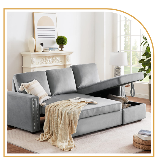 3 Seater Sofa Bed Dubai