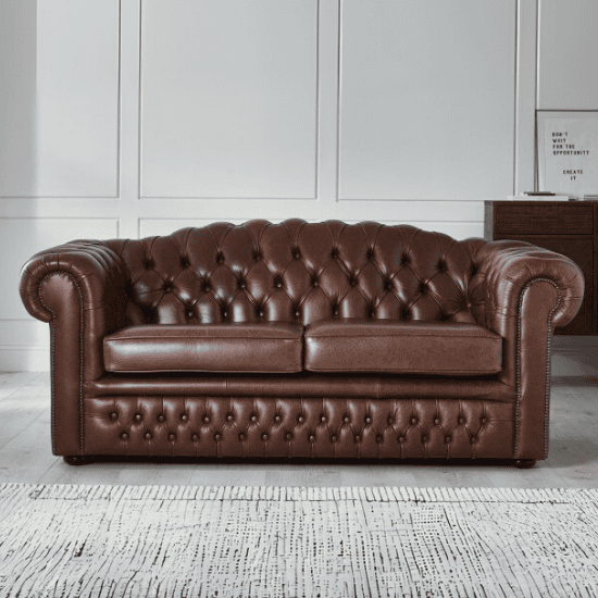 Ashford Vintage Leather Sofa bed