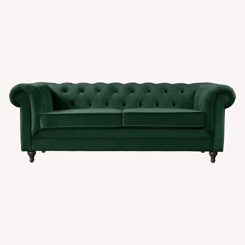 Chesterfield Velvet 3 Seater Sofa