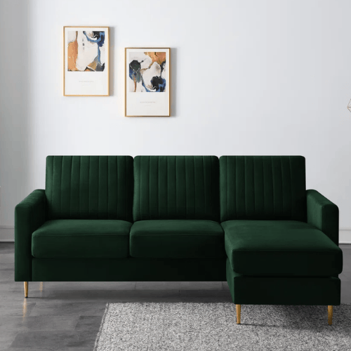 Christie Upholstered Corner Sofa bed