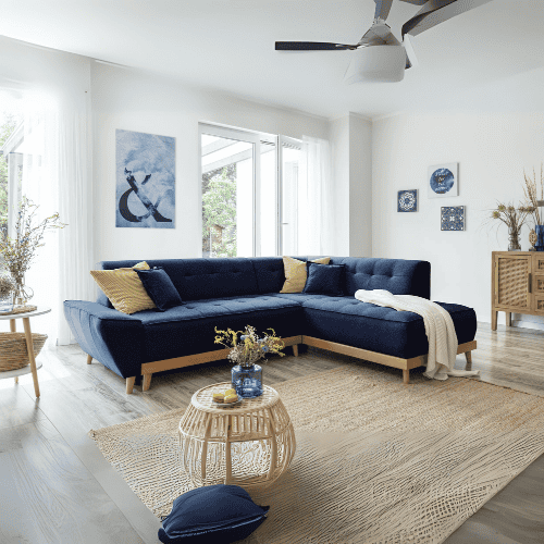 Dazzling Daisy Corner Sofa Bed