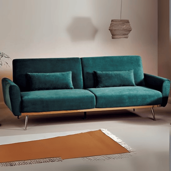Shiflet 3 Seater Clic Clac Wooden Sofa Bed