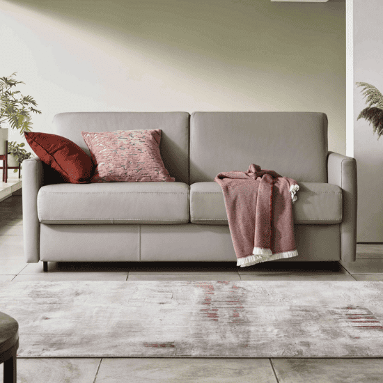 Slim Arm 2 seater Sofa Bed