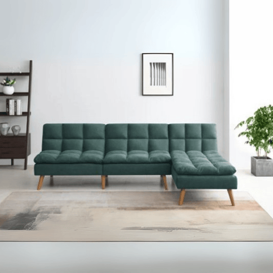 Ted Cloud Sleeper Corner Wooden Sofa Bed