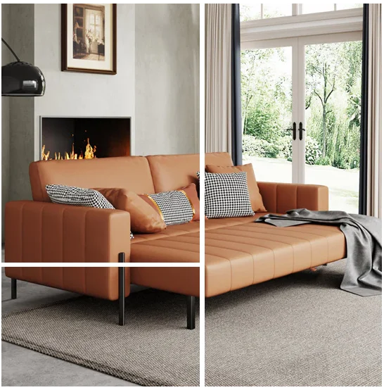 custom design sofa bed in living room