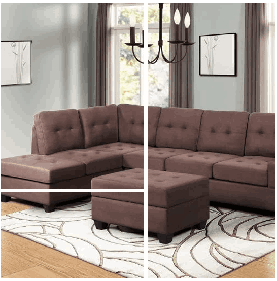 Custom Design Corner Sofa in Living room